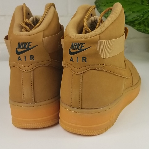 Nike Air Force 1 High 'Flax' 882096 200 Me… - Picture 7 of 12